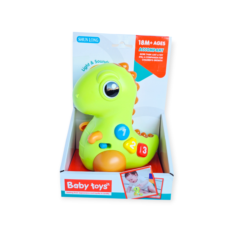 Muzikinis žaislas "Dinozauras"