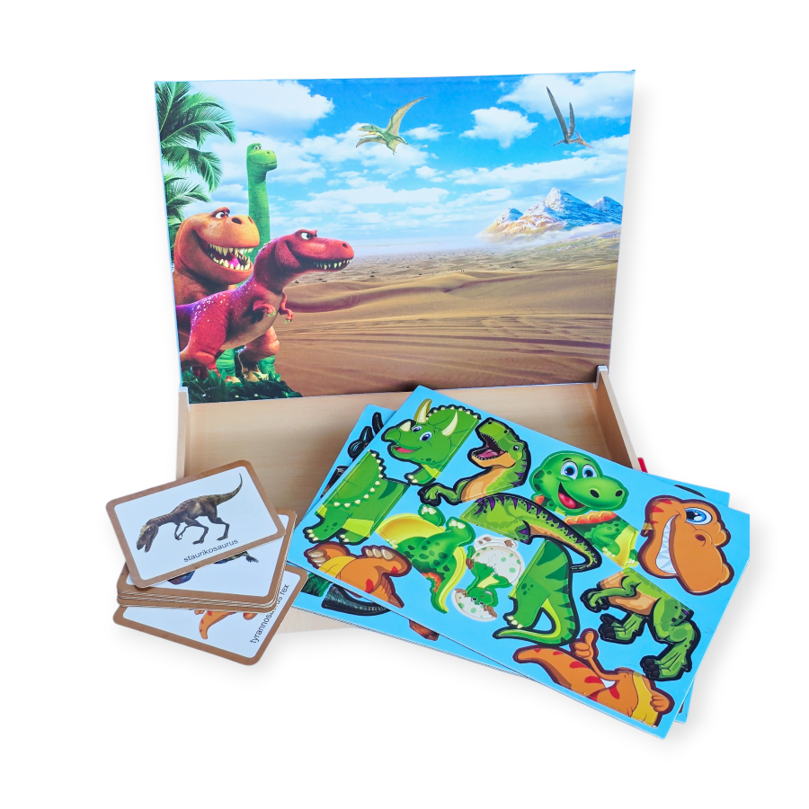 Magnetinė lentelė "Dinozaurai"