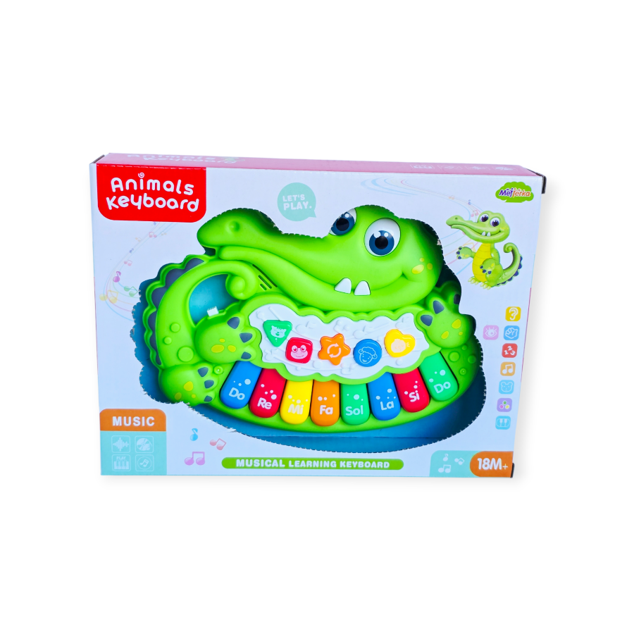 Muzikinis žaislas "Krokodilas"