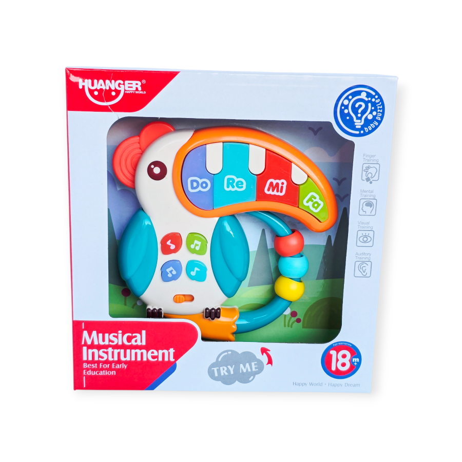 Muzikinis žaislas kūdikiams "Pelikanas"