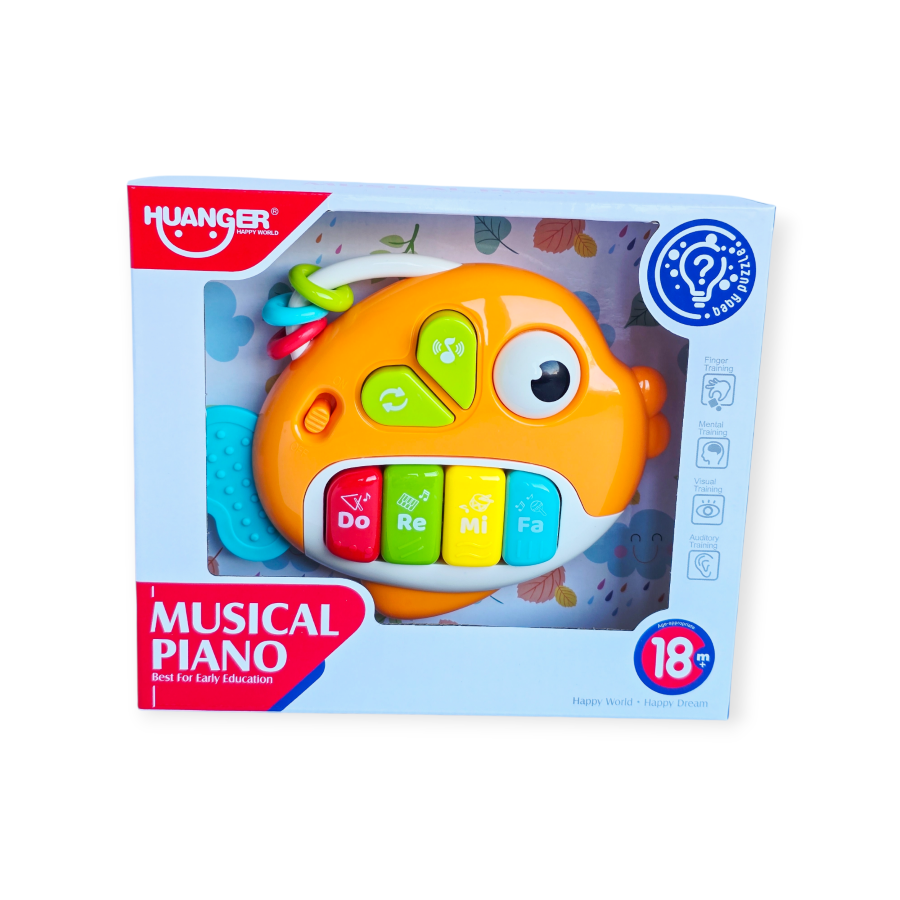 Muzikinis žaislas kūdikiui "Žuvis"