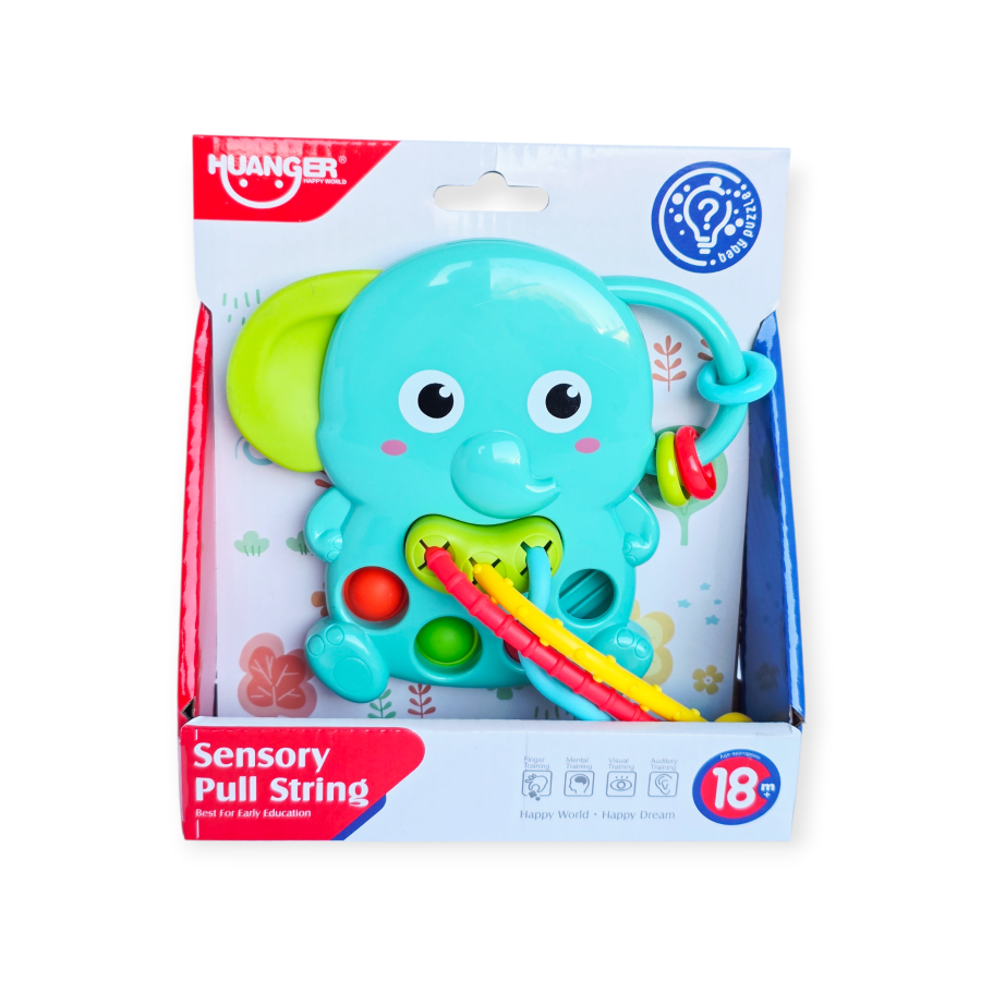 Sensorinis žaislas "Drambliukas"