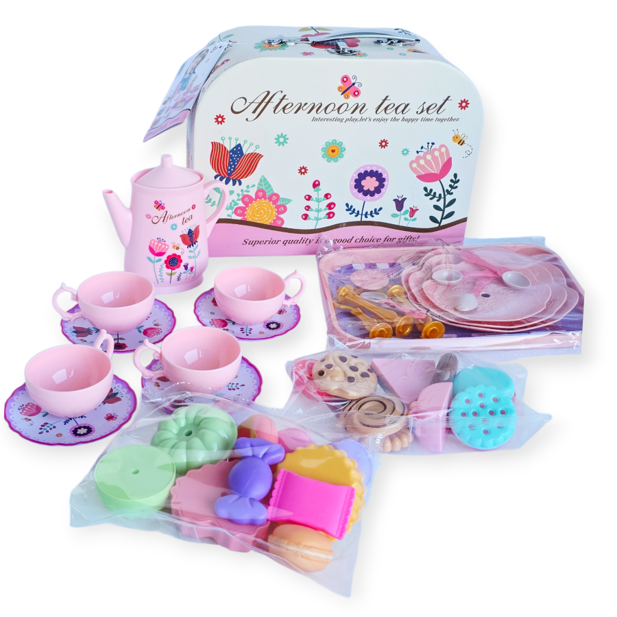 Indelių rinkinys lagamine "Gėlės"