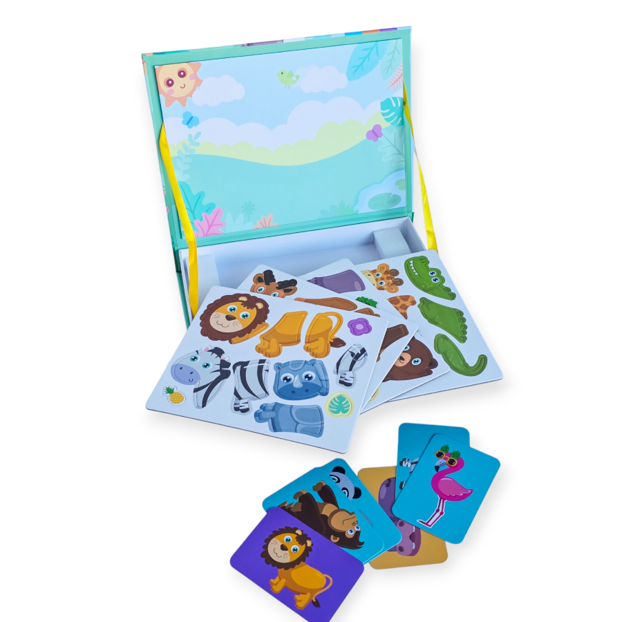 Magnetinė dėlionė "Gyvūnai"