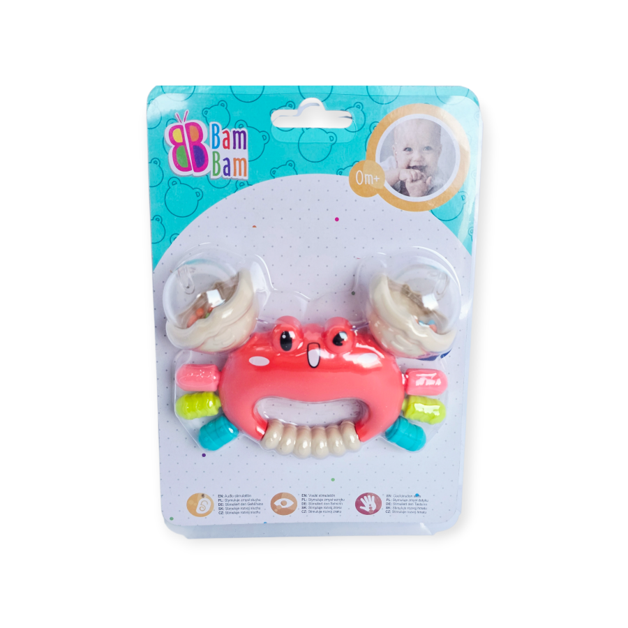 Barškutis kūdikiui "Krabas"