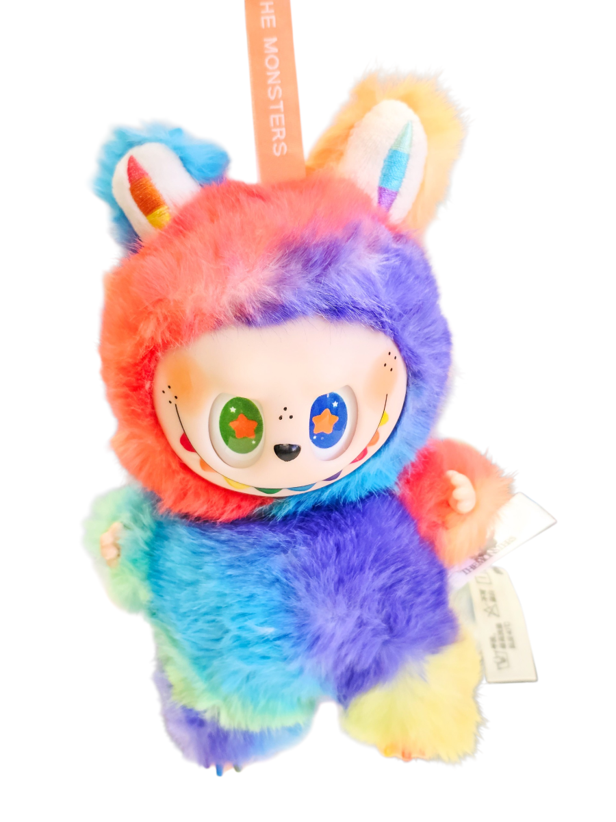 Pliušinis žaislas - pakabukas "Labubu"