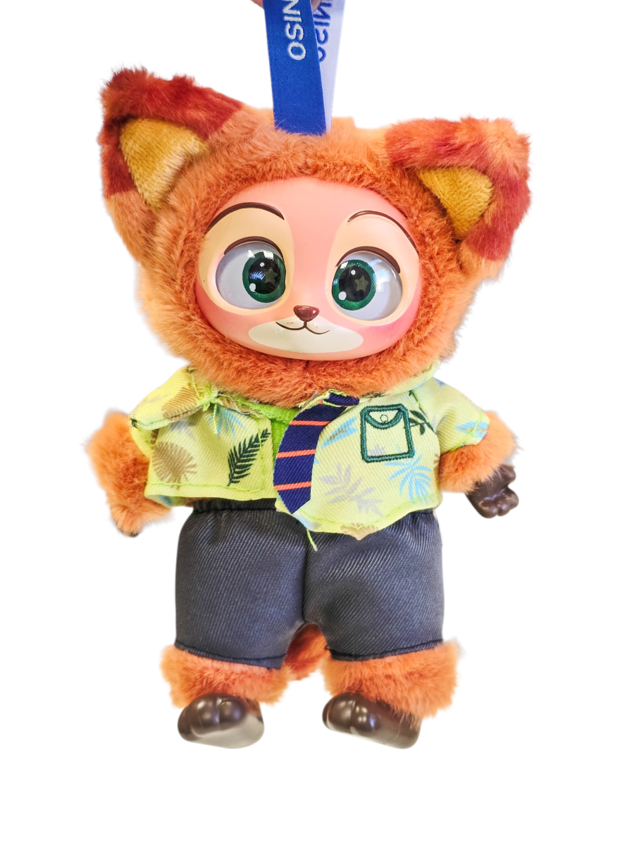 Pliušinis žaislas - pakabukas "Lapinas"