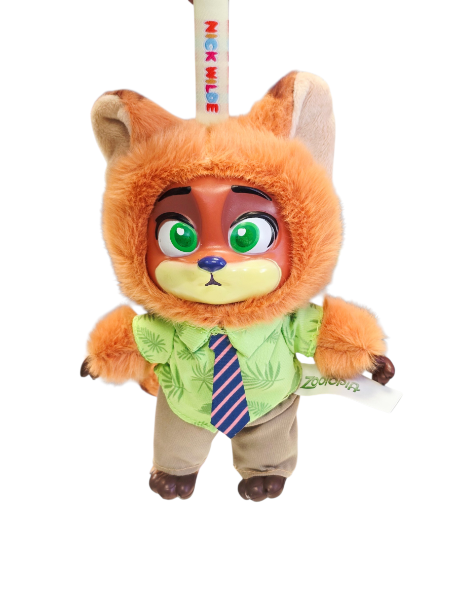 Pliušinis žaislas - pakabukas "Lapinas"