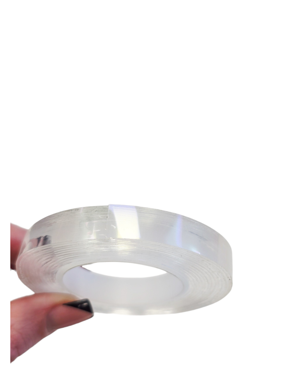 Skaidri dvipusė lipni juosta