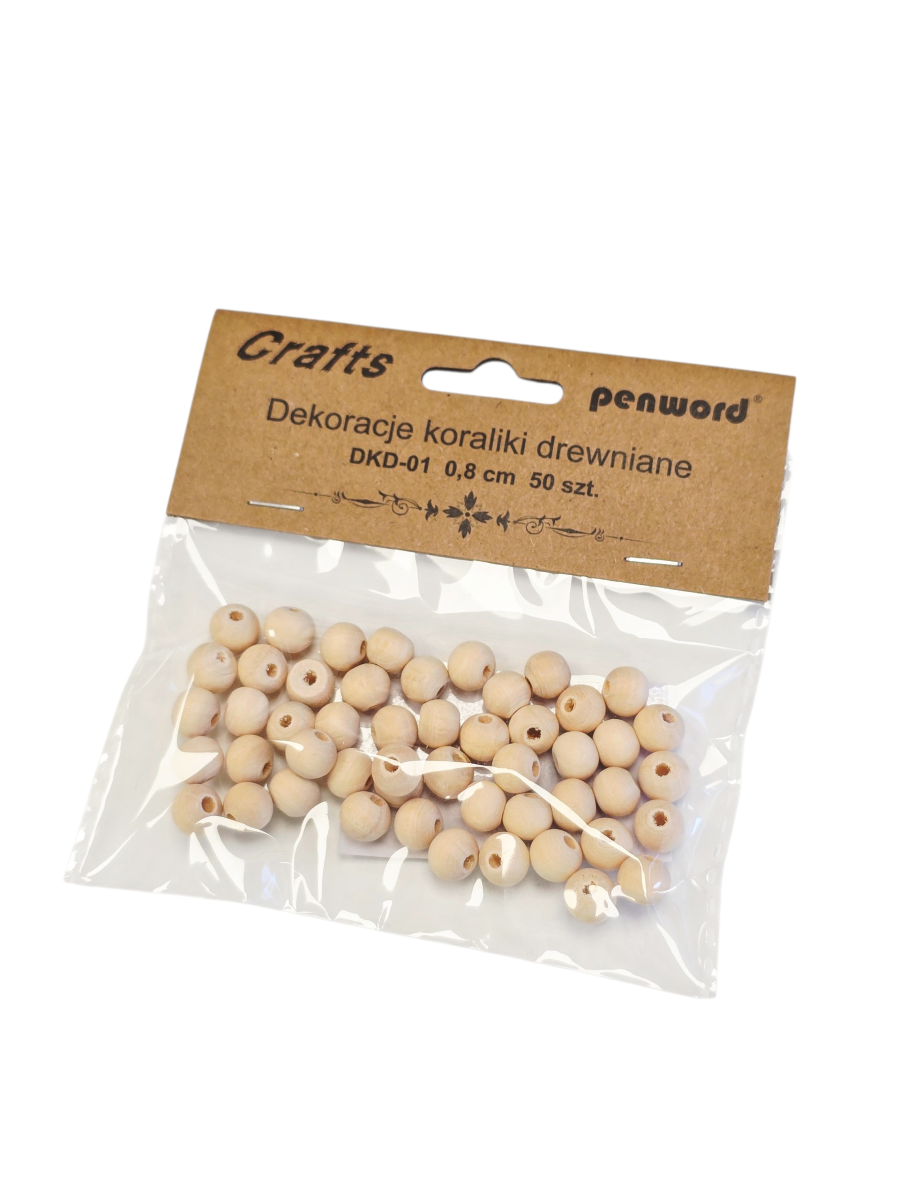 Dekoracija mediniai karoliukai