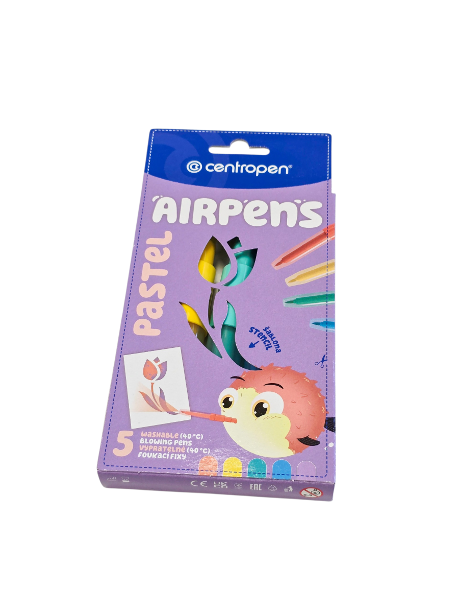 Pučiami flomasteriai