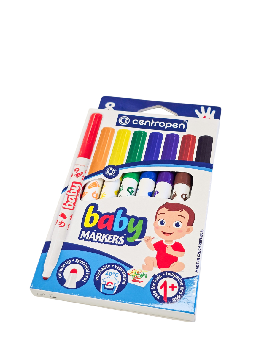 Flomasterių rinkinys mažyliams "Centropen"