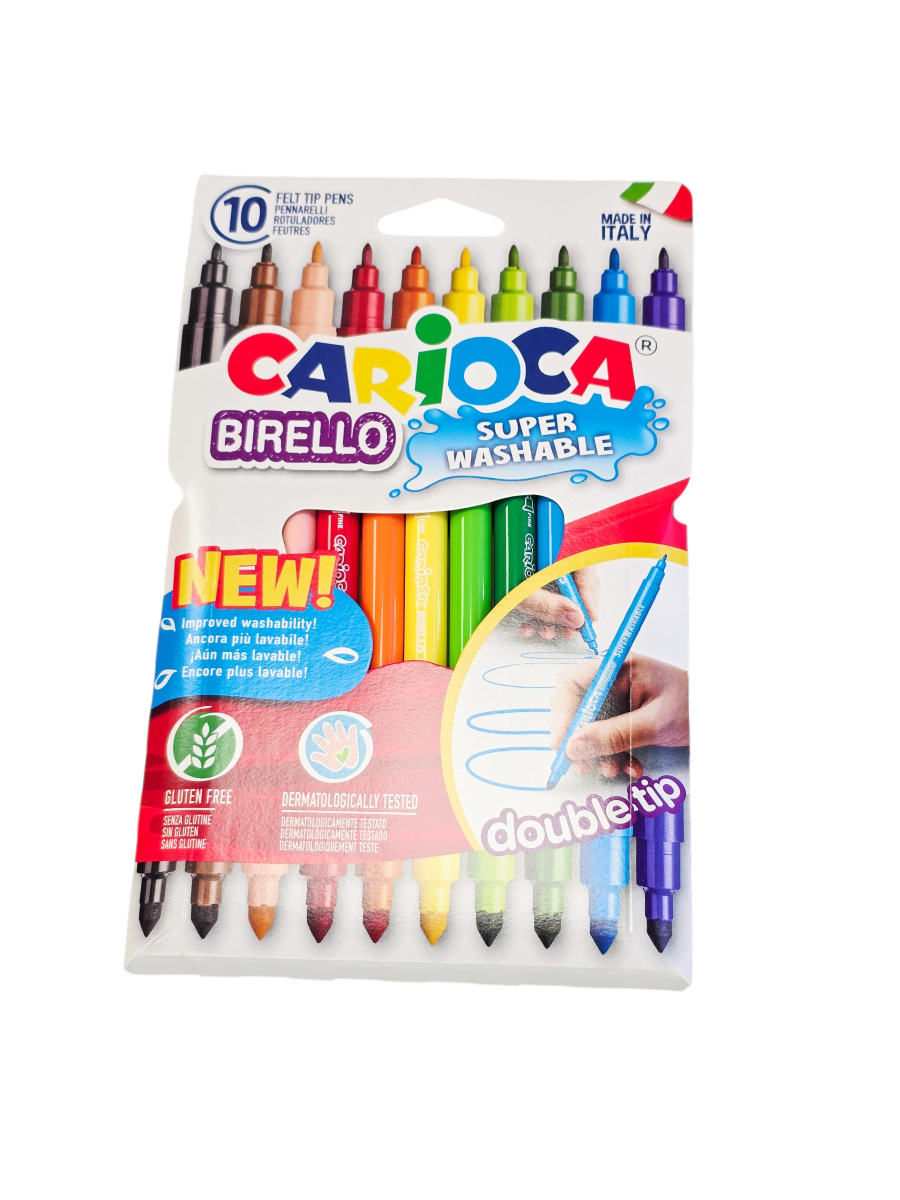 Dvipusių flomasterių rinkinys "Carioca"