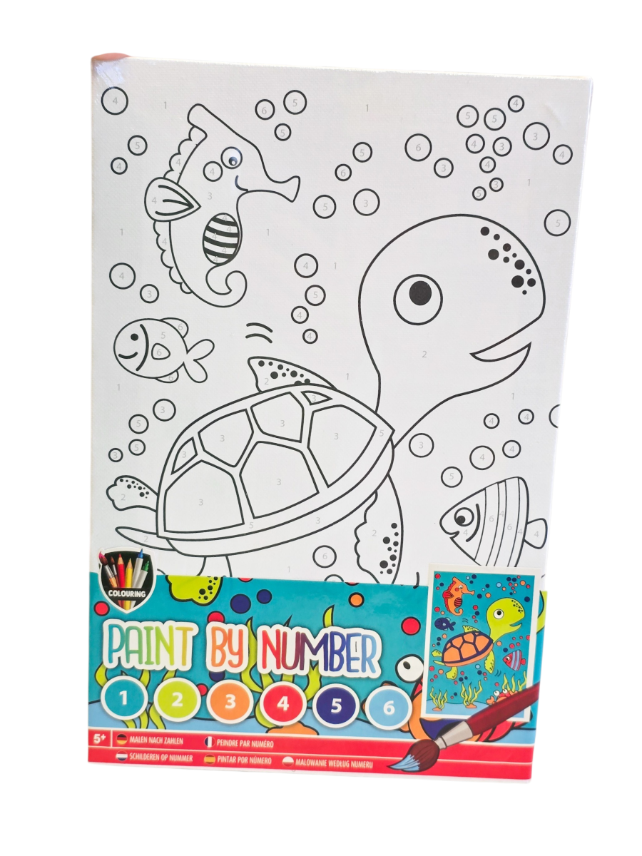 Tapybos pagal skaičius rinkinys "Vėžliukas"