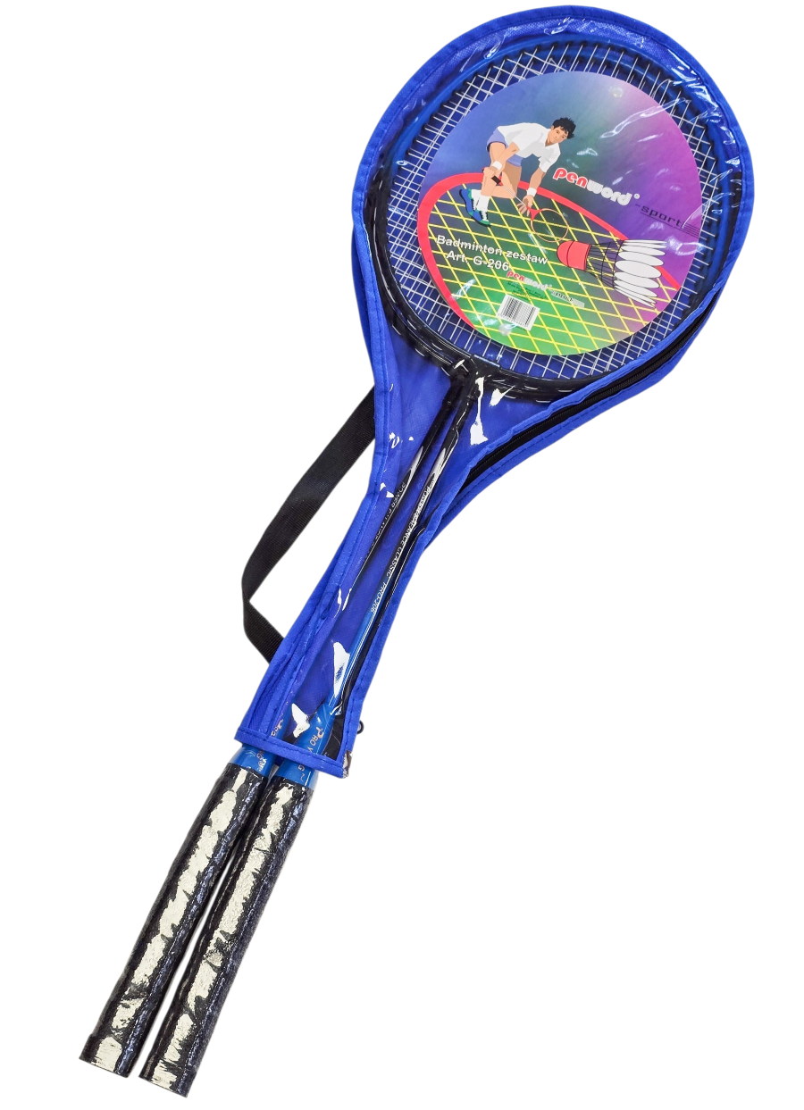 Badmintono rakečių rinkinys dėkle "penword"