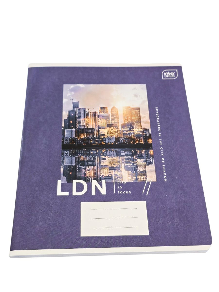 Sąsiuvinis langeliais "London"