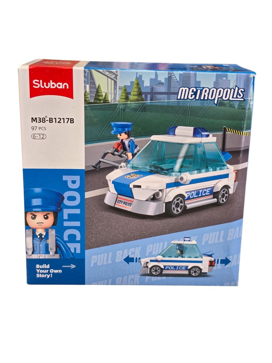 Konstruktorius "Policijos automobilis"