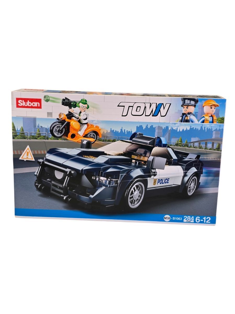 Konstruktorius "Policijos automobilis"