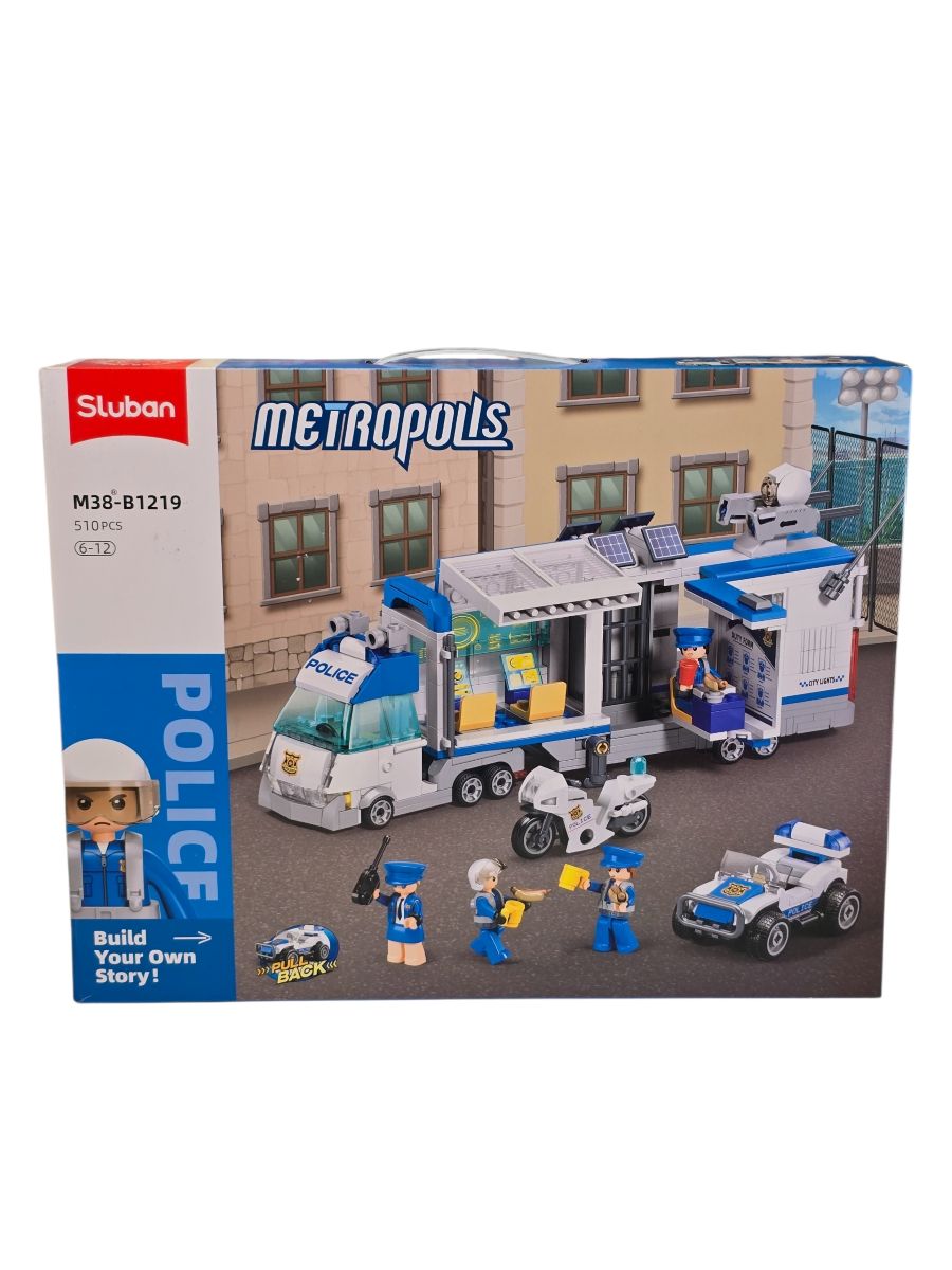 Konstruktorius "Policijos transportas"